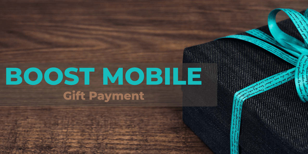 boost mobile gift payment