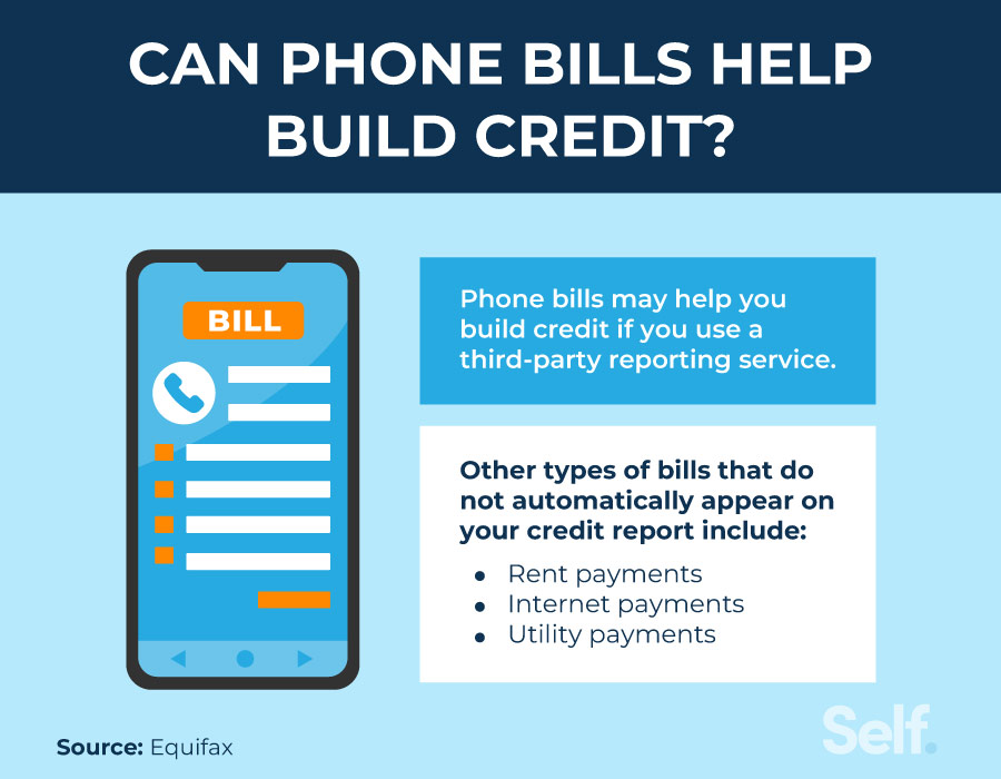 does a phone bill build credit