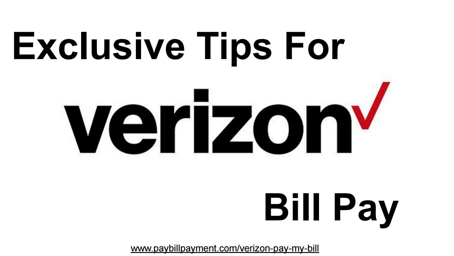 what happens if i cant pay my verizon bill